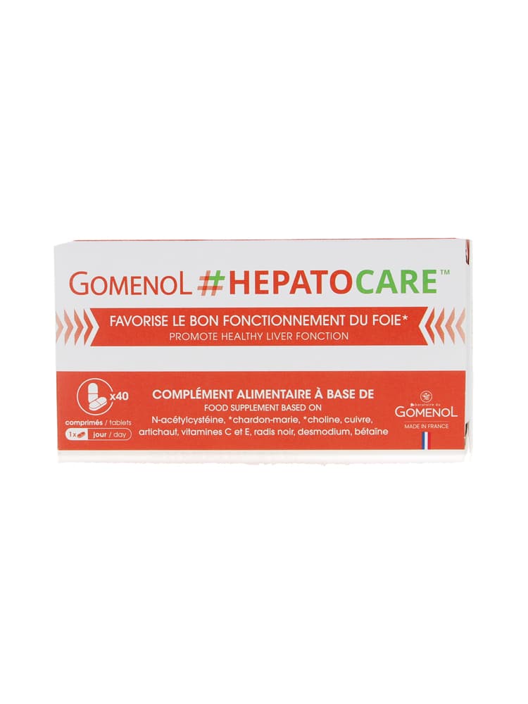 Laboratoire du Gomenol Hepatocare Fonctionnement du Foie 40 Comprimés