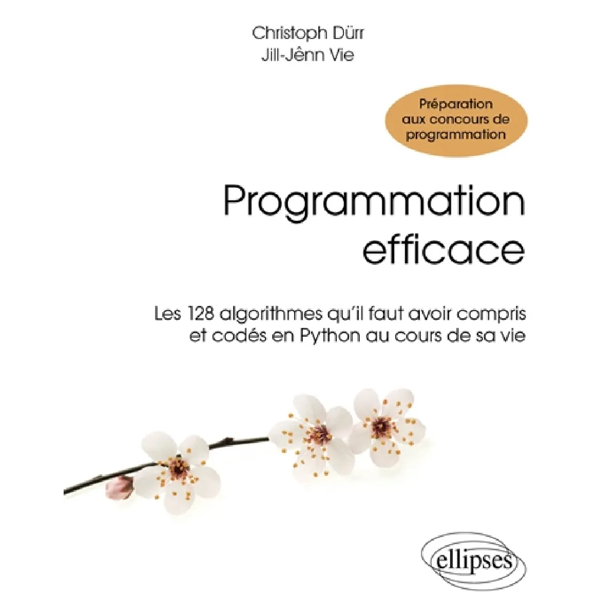 Programmation efficace : les 128 algorithmes qu'il faut avoir compris et codés en Python au cours de sa vie : préparation aux concours de programmation